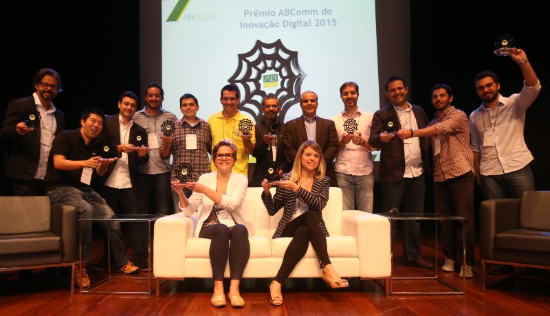 Ganhadores do Premio ABComm de Inovacao Digital 2015
